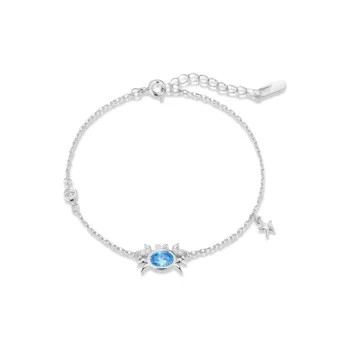 LuluCanaan Glass Cat Eye Bracelets Women's