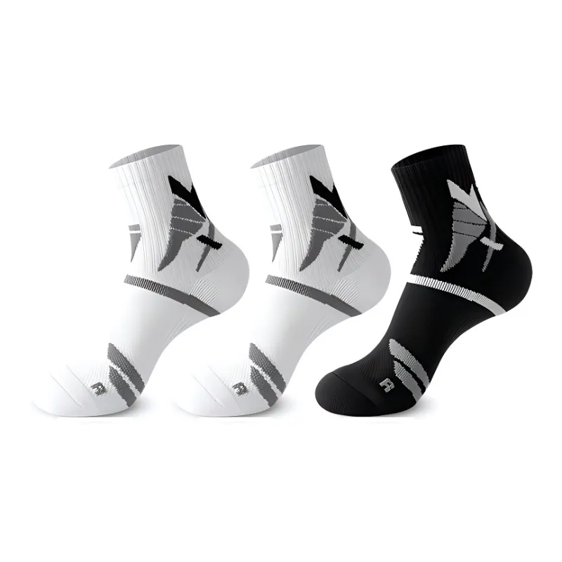 JIAZINI Basketball Socks Men's 3 Pack-0