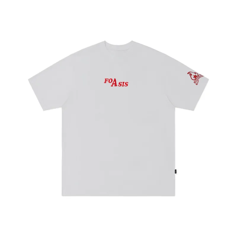 FOASIS Drop Shoulder Sleeve T Shirt Unisex-2