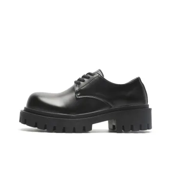 MUYI Cushioning, Breathable, Height Increasing Low Top Casual Shoes Unisex Black