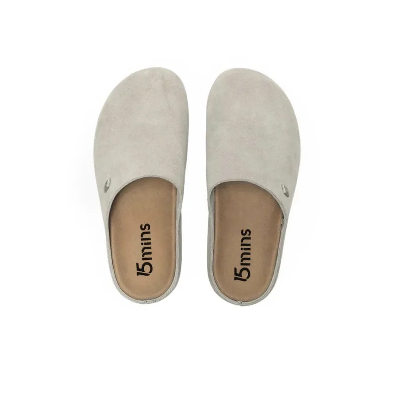 15 MINS Abrasion Resistant Quiet Closed Toe Slippers Unisex-2