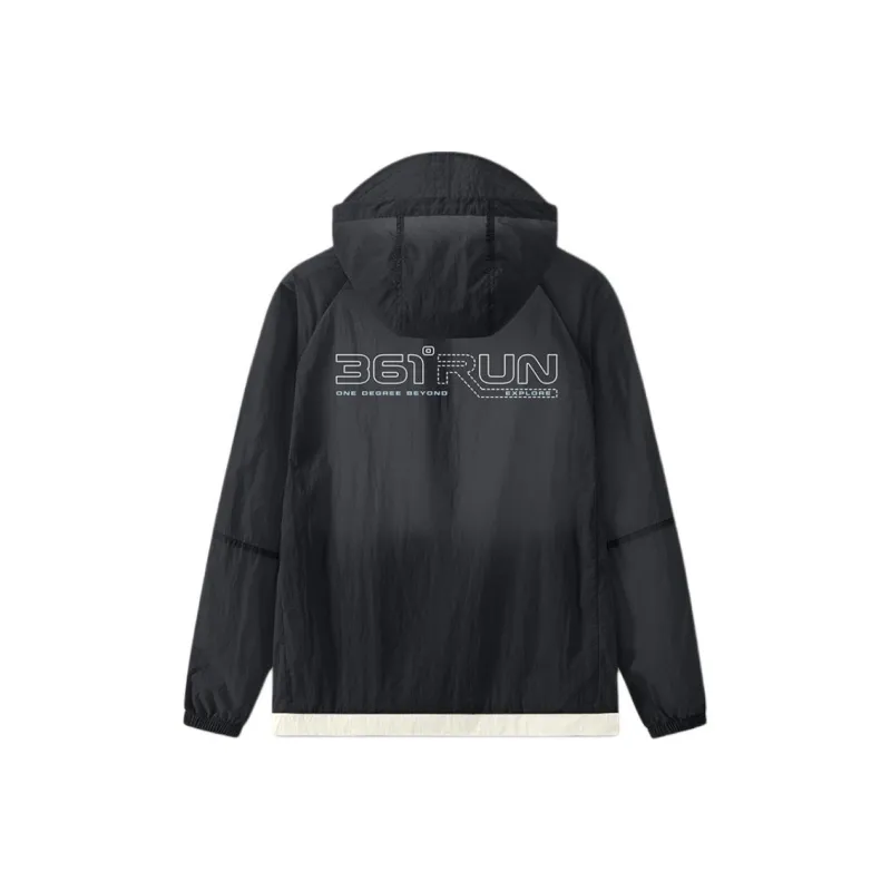 361° Breathable UV Protection Sun Protection Clothing Unisex Super Black-1