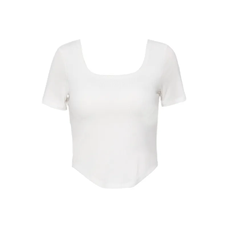 DPLAY T Shirts Women's Trendy White-0