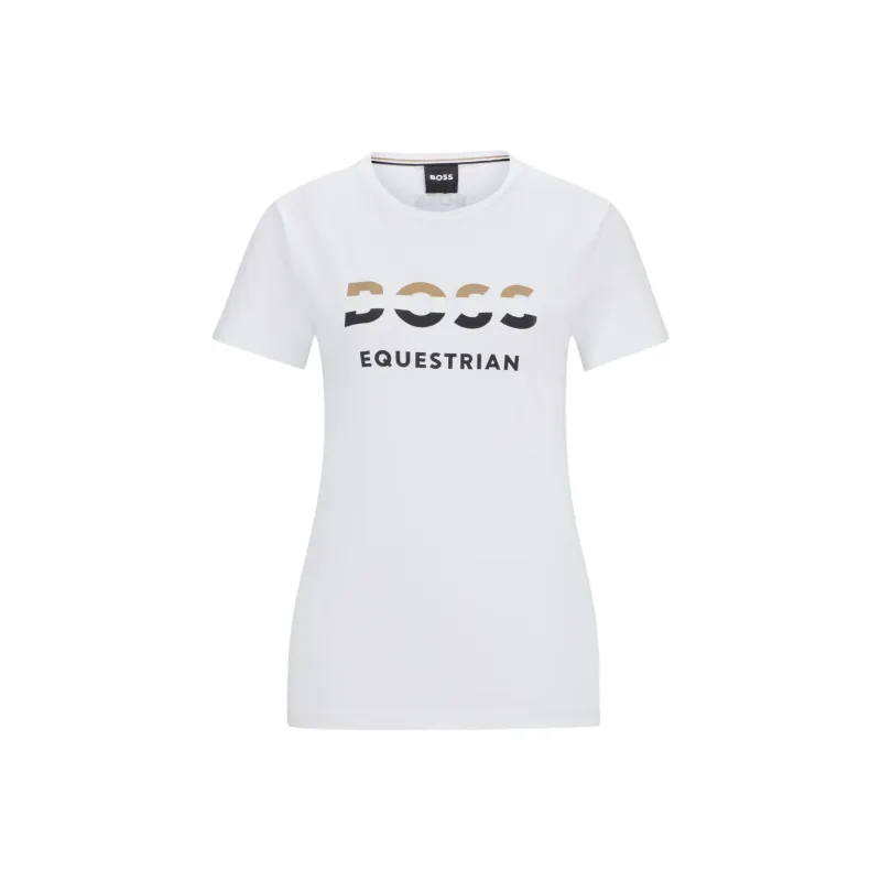 HUGO BOSS Regular T Shirt Women's White-0