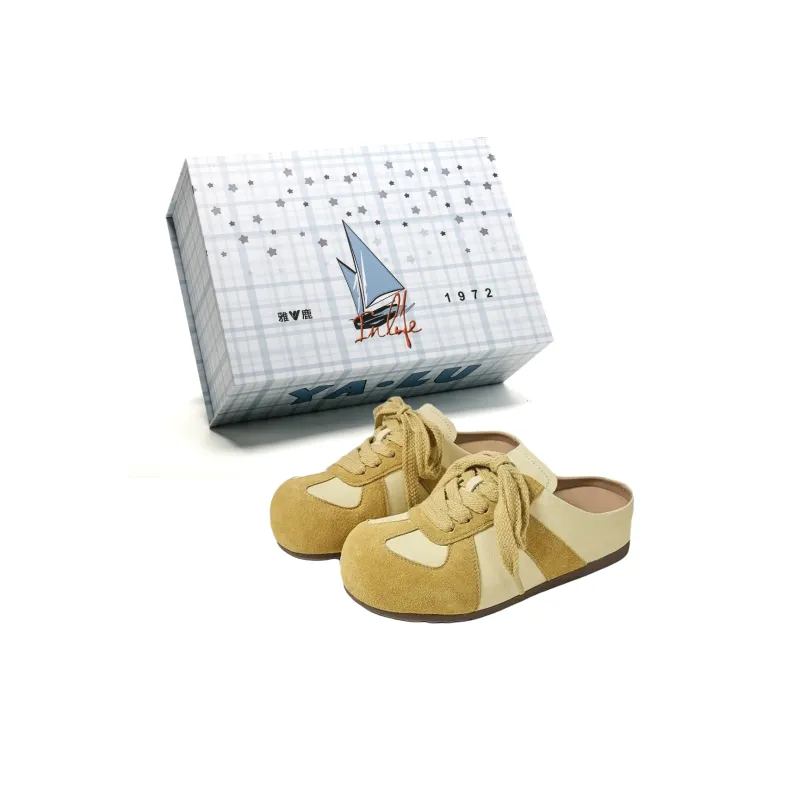 Yalu Quiet Abrasion Resistant Closed Toe Slippers Women's-10