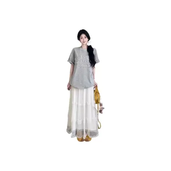 KAISER Drop Shoulder Sleeve T Shirt Women's