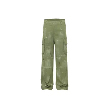 BEAR UNION Cargo Pants Women's Grass Green