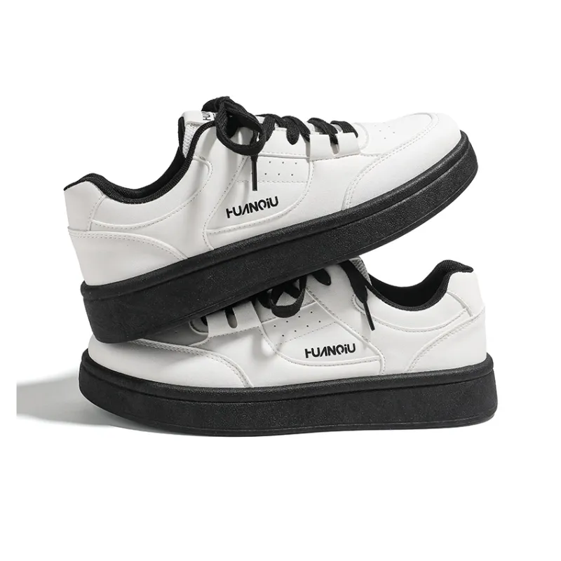 HUANQIU Abrasion Resistant Balance Breathable Low Top Skateboard Shoes Men's-2