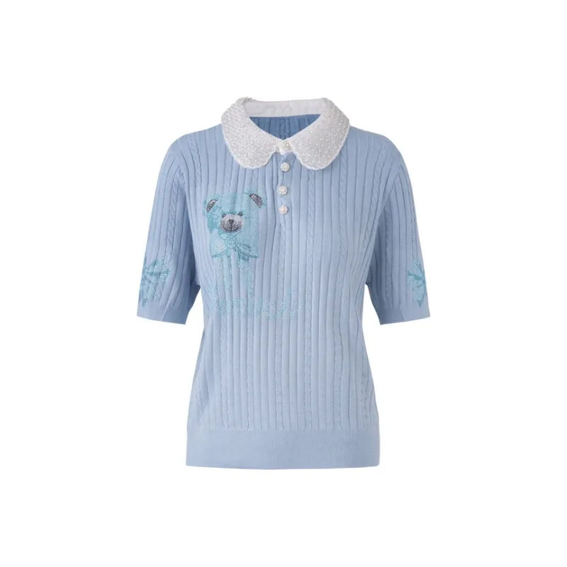 TCH T Shirts Women's Blue-0