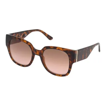 GUESS Injection Square Sunglasses Unisex Tortoiseshell