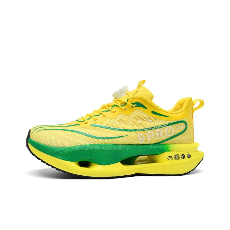 COMVIEW Running Shoes Unisex Mid Top Lemon-0