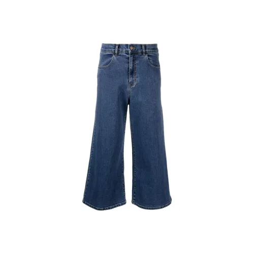See By Chloe High Waist Wide Leg Jeans
