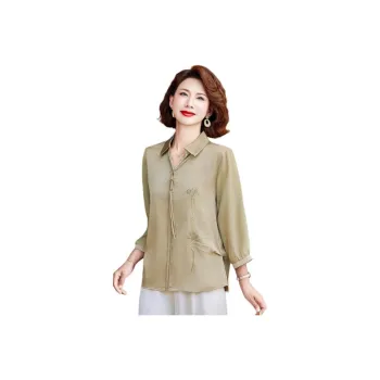 PIERRE CARDIN Chiffon Shirt Women's