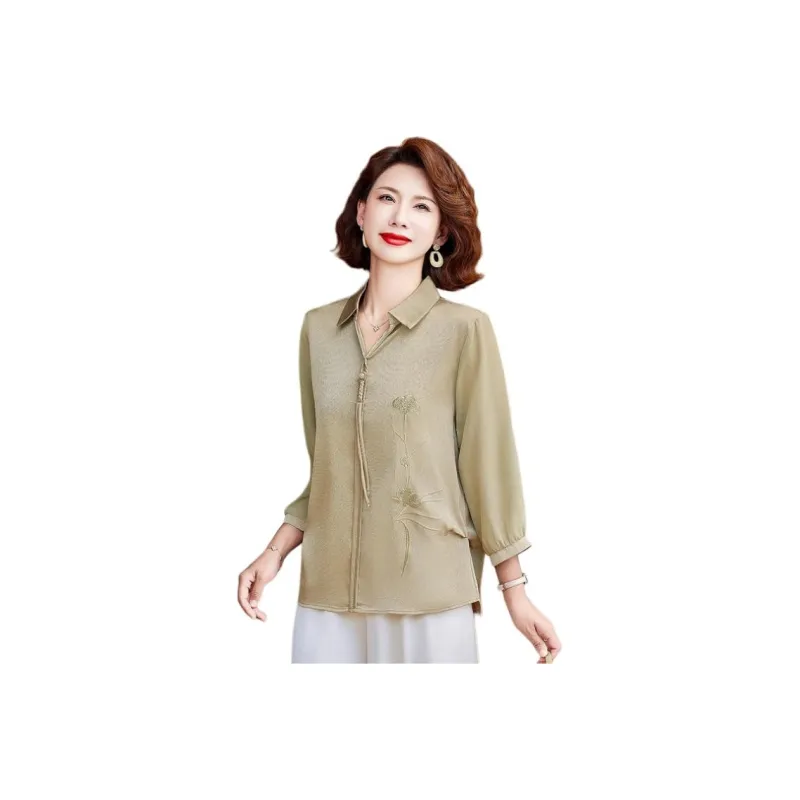 PIERRE CARDIN Chiffon Shirt Women's-5