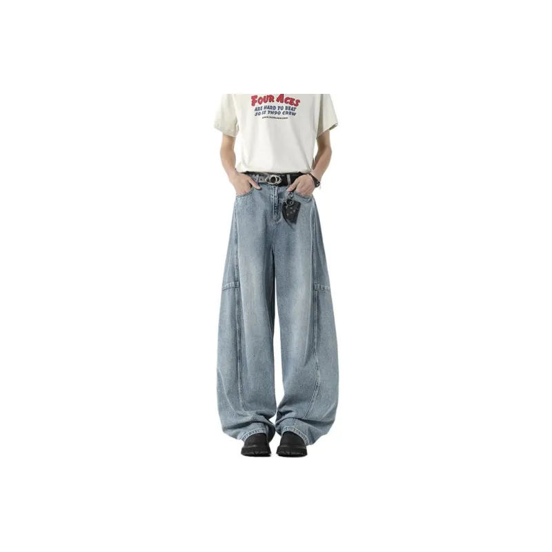 YOFVV Jeans Unisex Blue-0