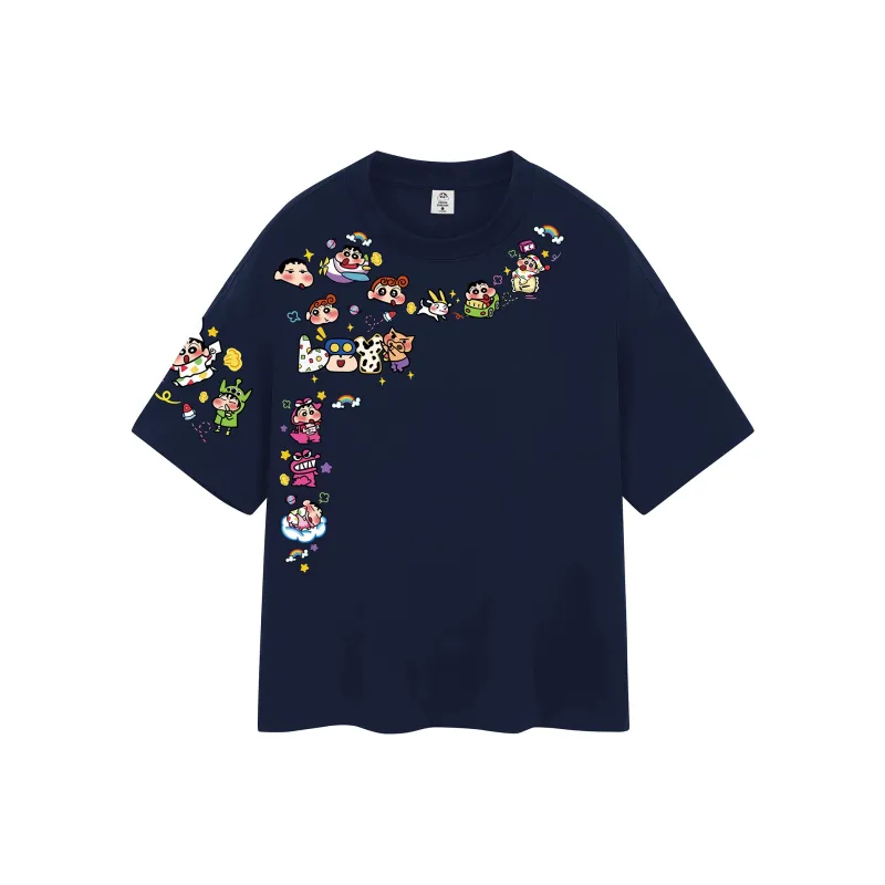 Crayon Shinchan T Shirts Unisex-12