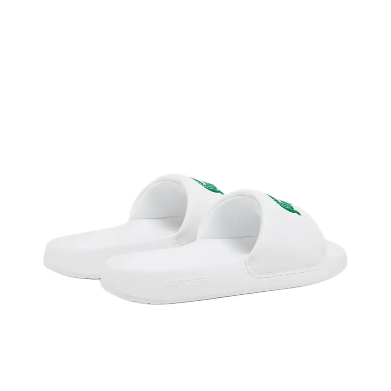 LACOSTE SERVE SLIDE 1.0 Slip Resistant Slide Slippers Women's White-2