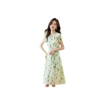 Mu Xiao Xin Short Sleeved Dress Women's