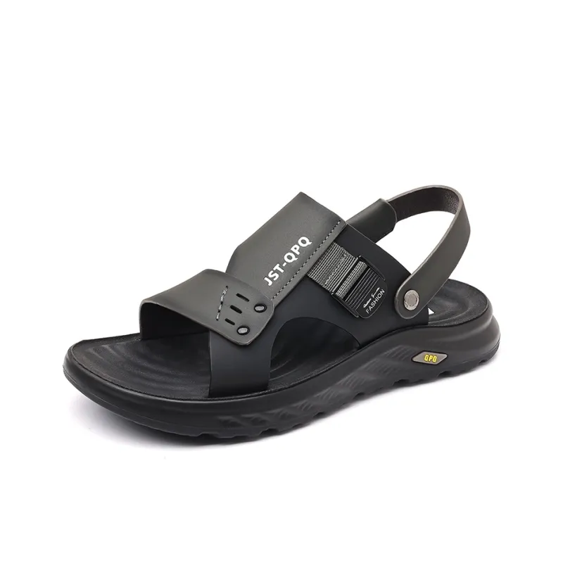 Bindu Beach Sandals Men Black/Gray-6