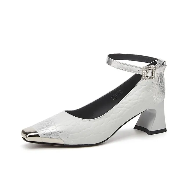 ST&SAT Chunky Heel High Heels Women's-1