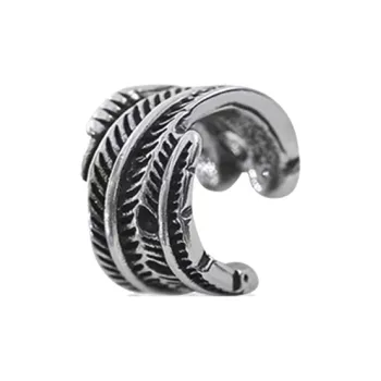 DAIRUO Copper Clip On Earrings Men's