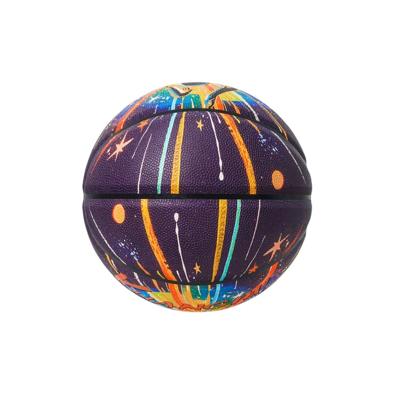 Kuangmi PU Basketball Dark Purple Size 7 Ball Street Unisex-3