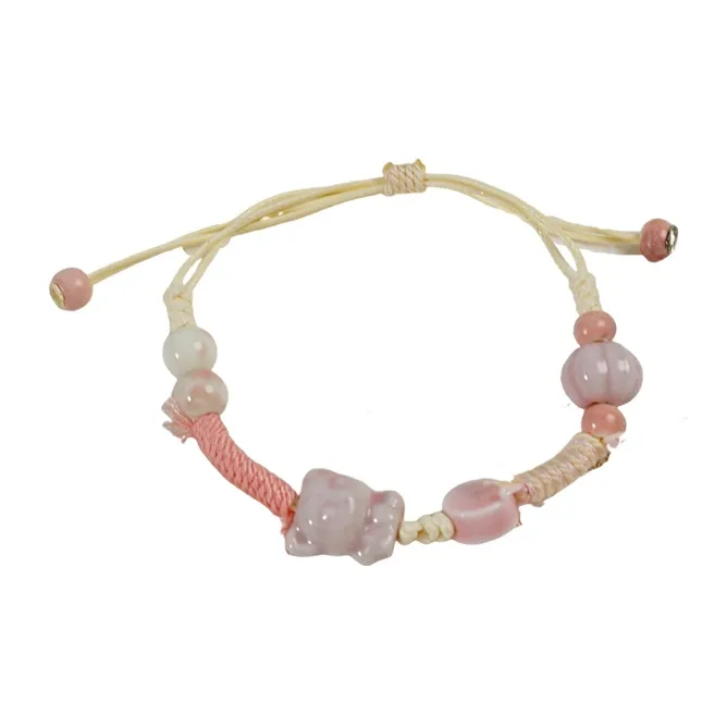 VIVIWELL Ceramic Rope Bracelets Women's-2