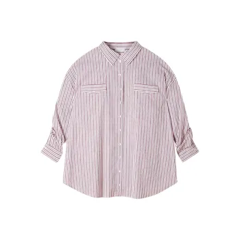 Patrizia Pepe Oversized Cotton Shirt Dress