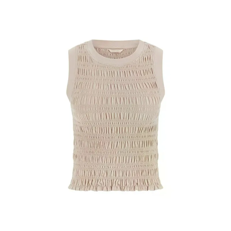 GUESS Tank Tops Women's G9D0 Khaki-0