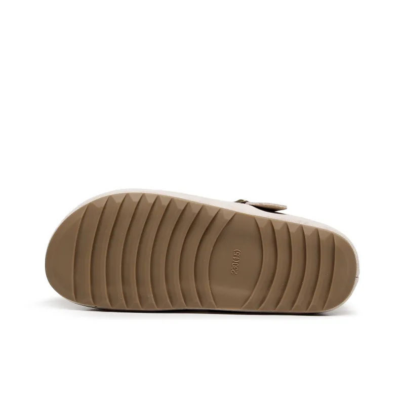 Golofi Rubber Sole Slip Resistant Closed Toe Slippers Women's-16