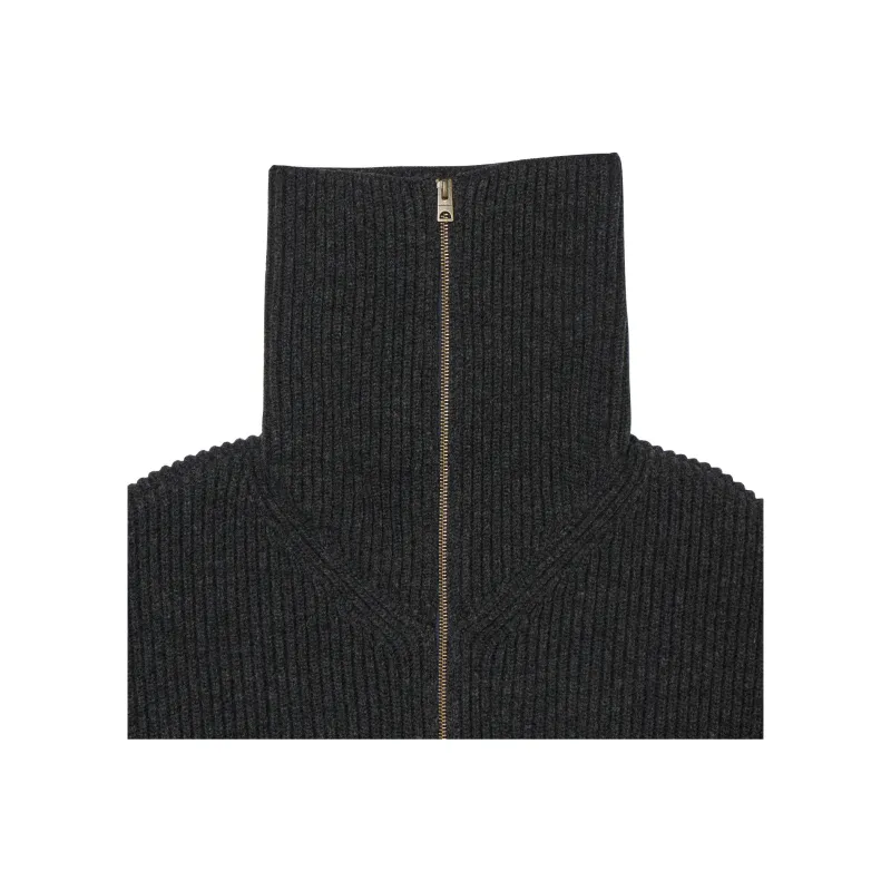 Onitsuka Tiger KNIT TOP Knitwear Men's Dark Gray-2