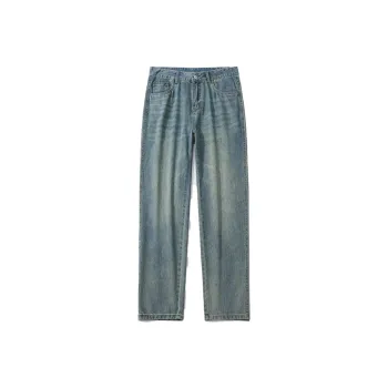 Go it alone Jeans Unisex Vintage Blue