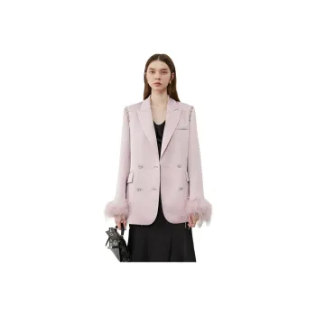 DPLAY Business Suits Women's Gray Pink