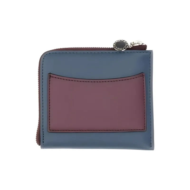 Stella McCartney Perforated Logo Zipped Wallet-1