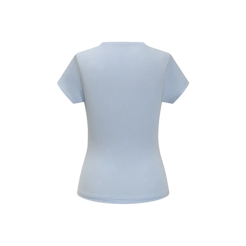 Umoumo T Shirts Women's Blue-1