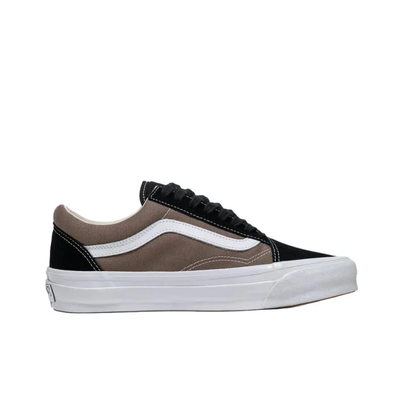 Vans LX OLD SKOOL Low Top Skateboard Shoes Men's Brown-1