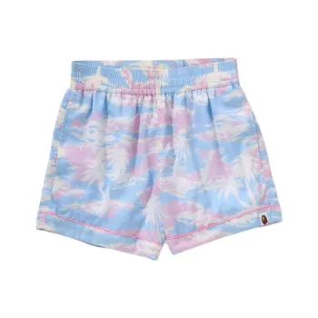 A BATHING APE SS25 Casual Shorts Women's Camouflage MLX