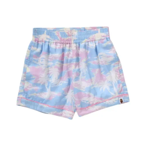 A BATHING APE SS25 Casual Shorts Women's Camouflage MLX