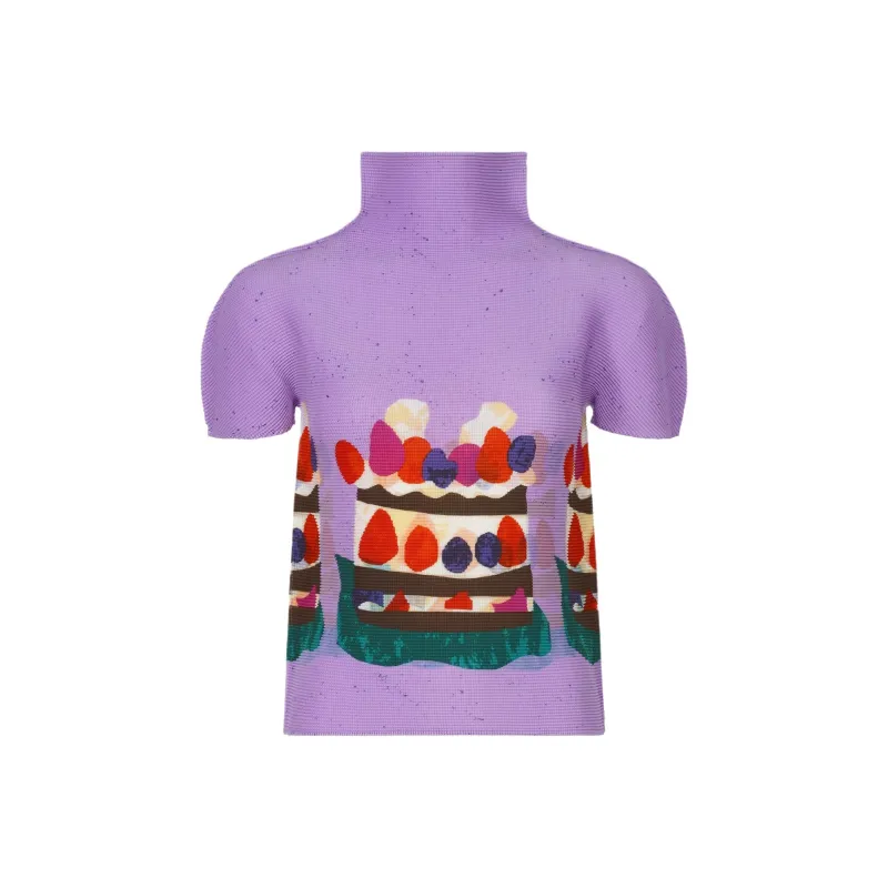 ISSEY MIYAKE T Shirt Women's Purple-0