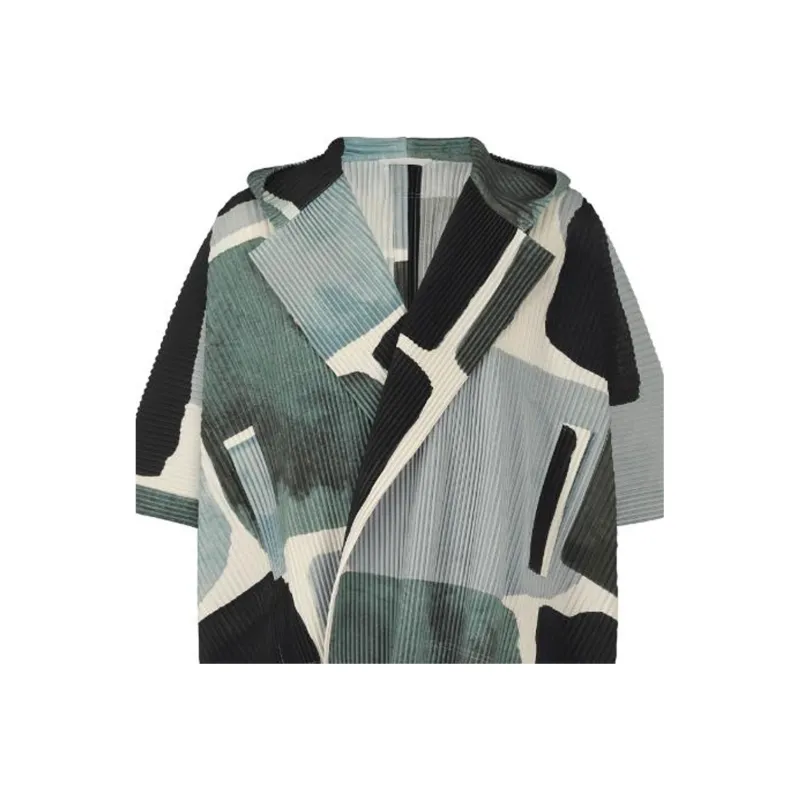 Homme Plissé Issey Miyake Landscape Plissé T shirt-1