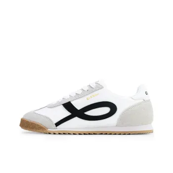 GLO BULL Slip Resistant, Abrasion Resistant, Breathable Low Top Casual Shoes Unisex White Black