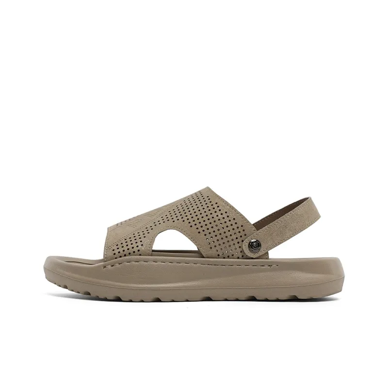 Ignition Beach Sandals Men Olive Green/Khaki-14