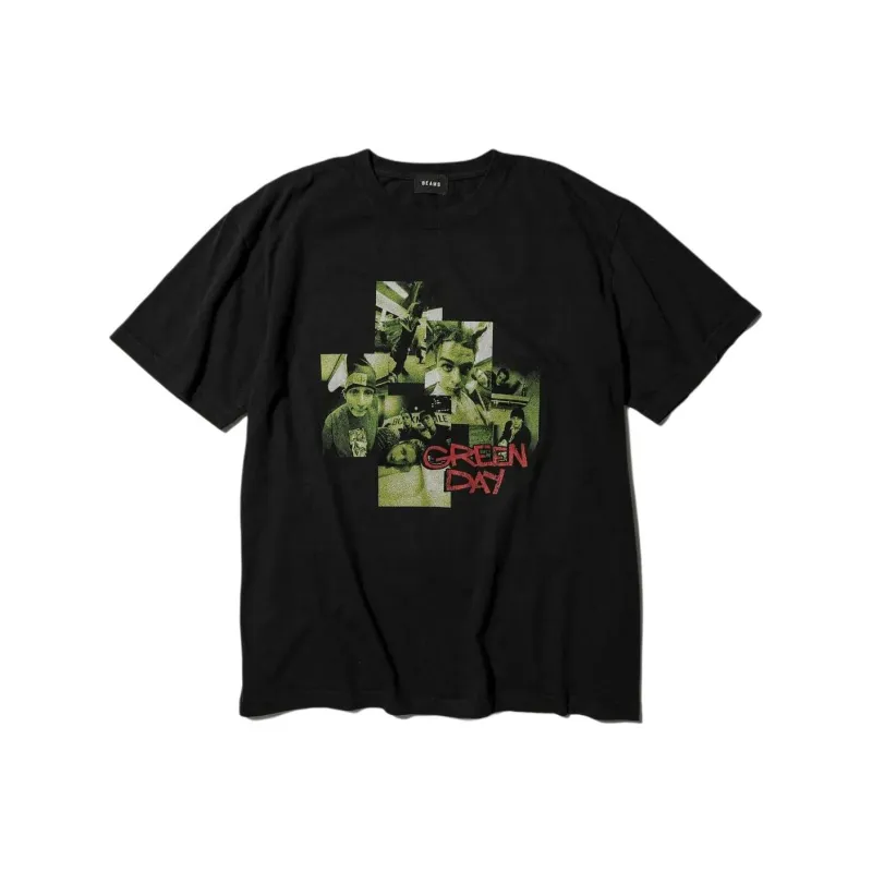 Beams GOOD ROCK SPEED Collaboration T Shirts Men Black-0