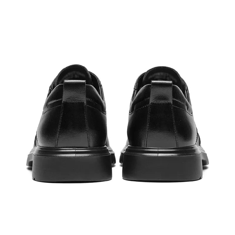 HLA Men's Casual Shoes Men Low Top Black-3