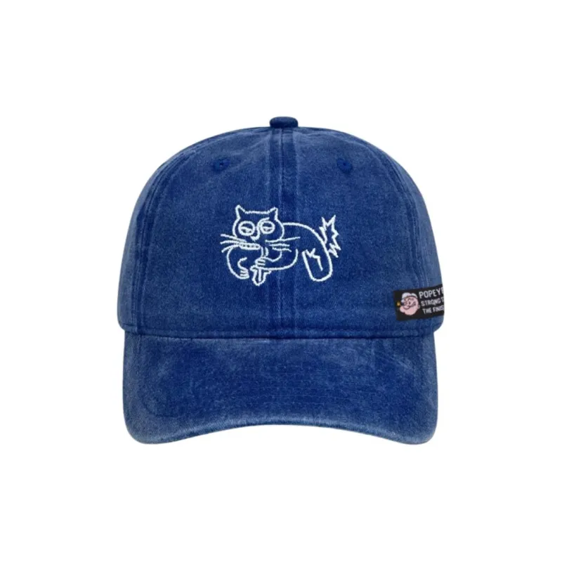 POPEYE Cotton Baseball Caps Unisex-4