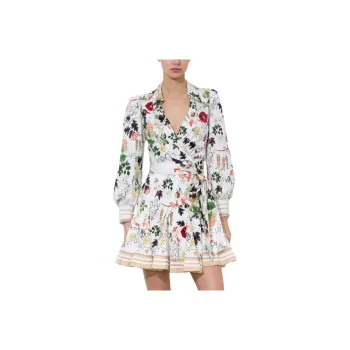 ALICE+OLIVIA Long Sleeved Dress Women's