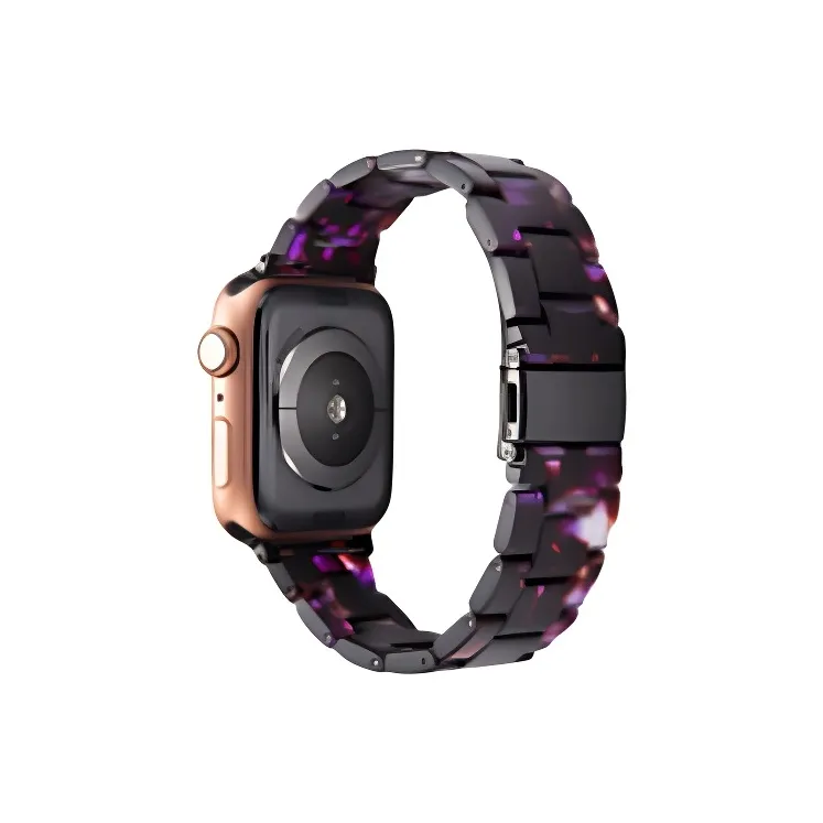 KVZUVUU Apple Compatibility Watch Band Resin Material-11