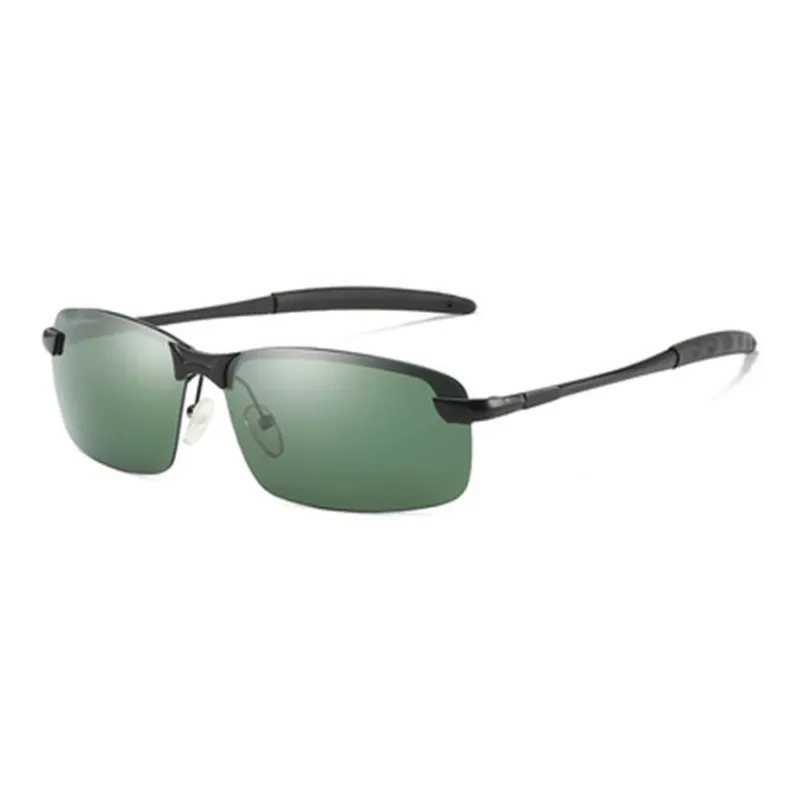 Thunder Pailong Alloy Rectangular Sunglasses Men's-5