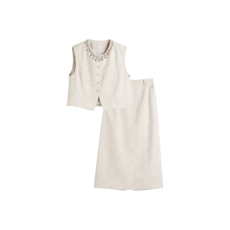 Hang Yi Court Skirt Set Women's-0