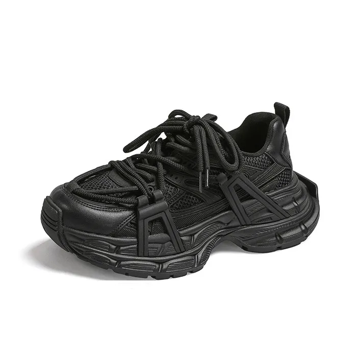 Kalinsd 1971 Anti Slip Wear Resistant Low Top Chunky Sneakers Women's-0